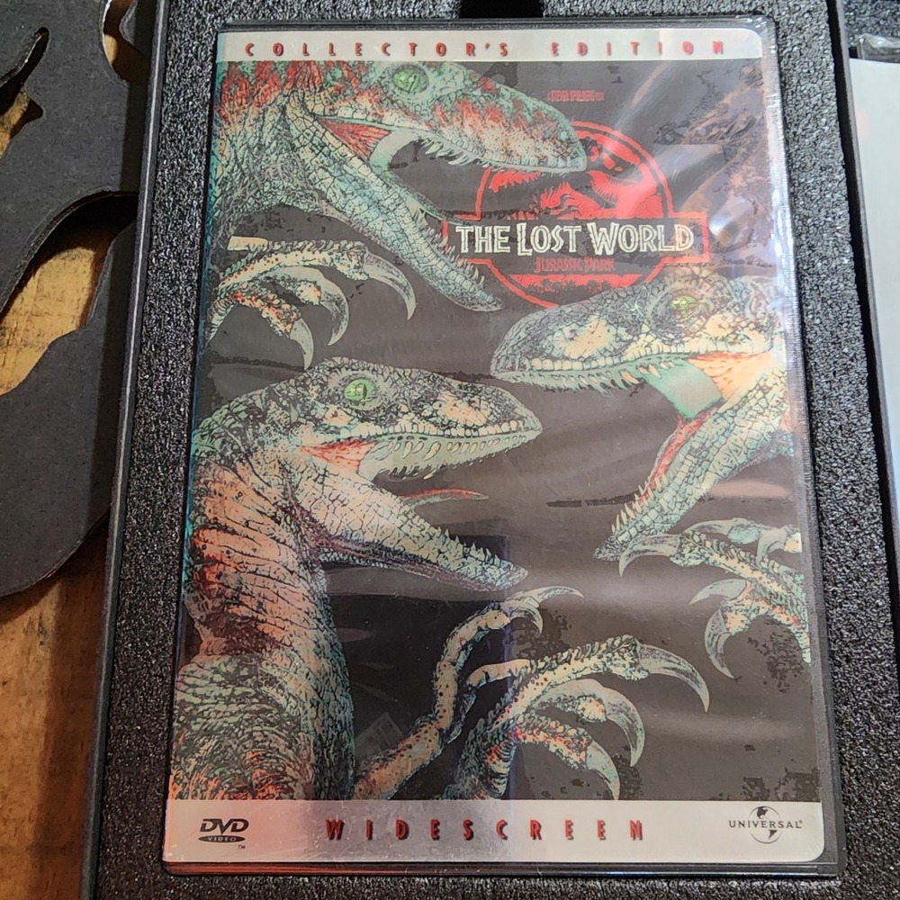 Jurassic Park & The Lost World Deluxe Edition DVD Box Set Limited 209/400 COA - Picture 4 of 11